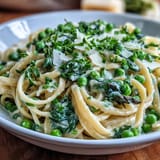 Spring Pasta Lemon Cream Peas
