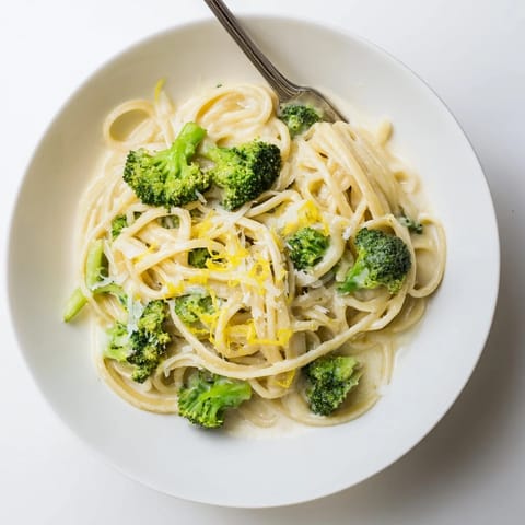 Bright One-Pot Lemon Broccoli Pasta steams in a single pot with tender broccoli, garlic, and silky Parmesan sauce ready for a quick weeknight dinner.