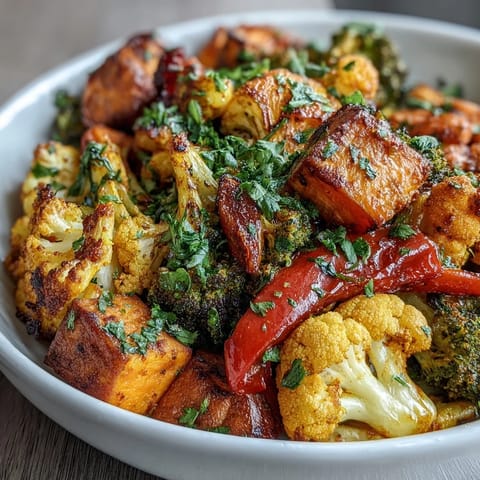 Anti-Inflammatory Turmeric Roasted Vegetables
