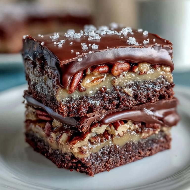 Southern-style Kentucky Derby Chocolate Pecan Tart cooling, ready to be sliced.