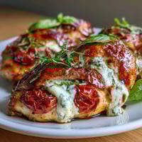Caprese Stuffed Chicken Breast