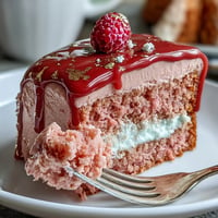 Bridal Shower Rosé Velvet Cake: delicate pink, rich frosting, decadent gold drip.